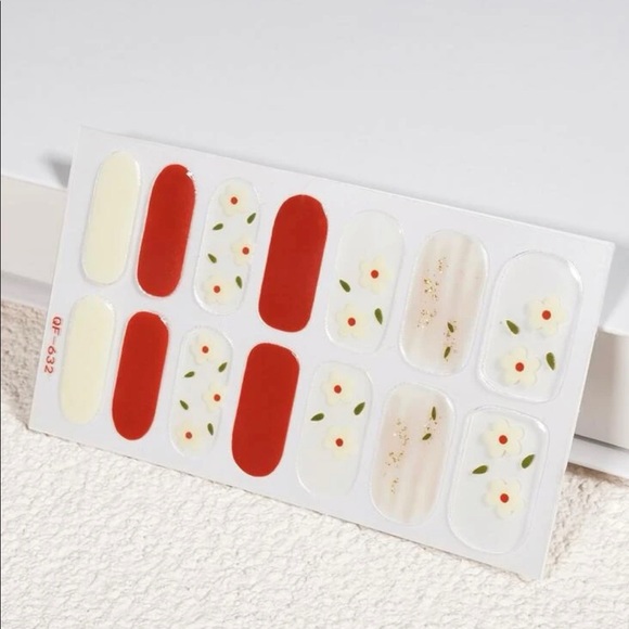 Floral Pattern Nail Art Sticker & Nail File (COPY) - Picture 2 of 2